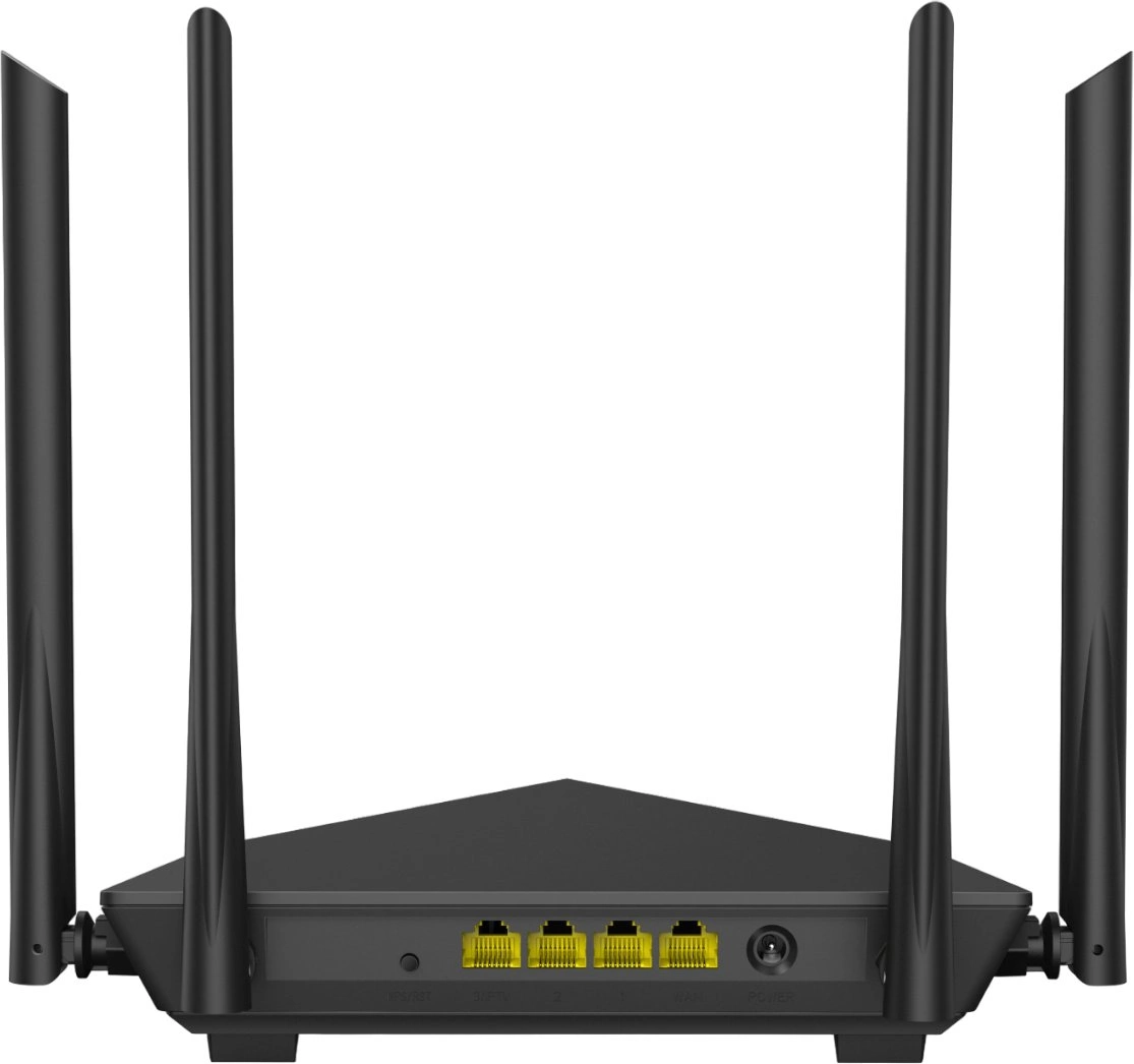Роутер беспроводной Tenda AC10 AC1200 10/100/1000BASE-TX черный