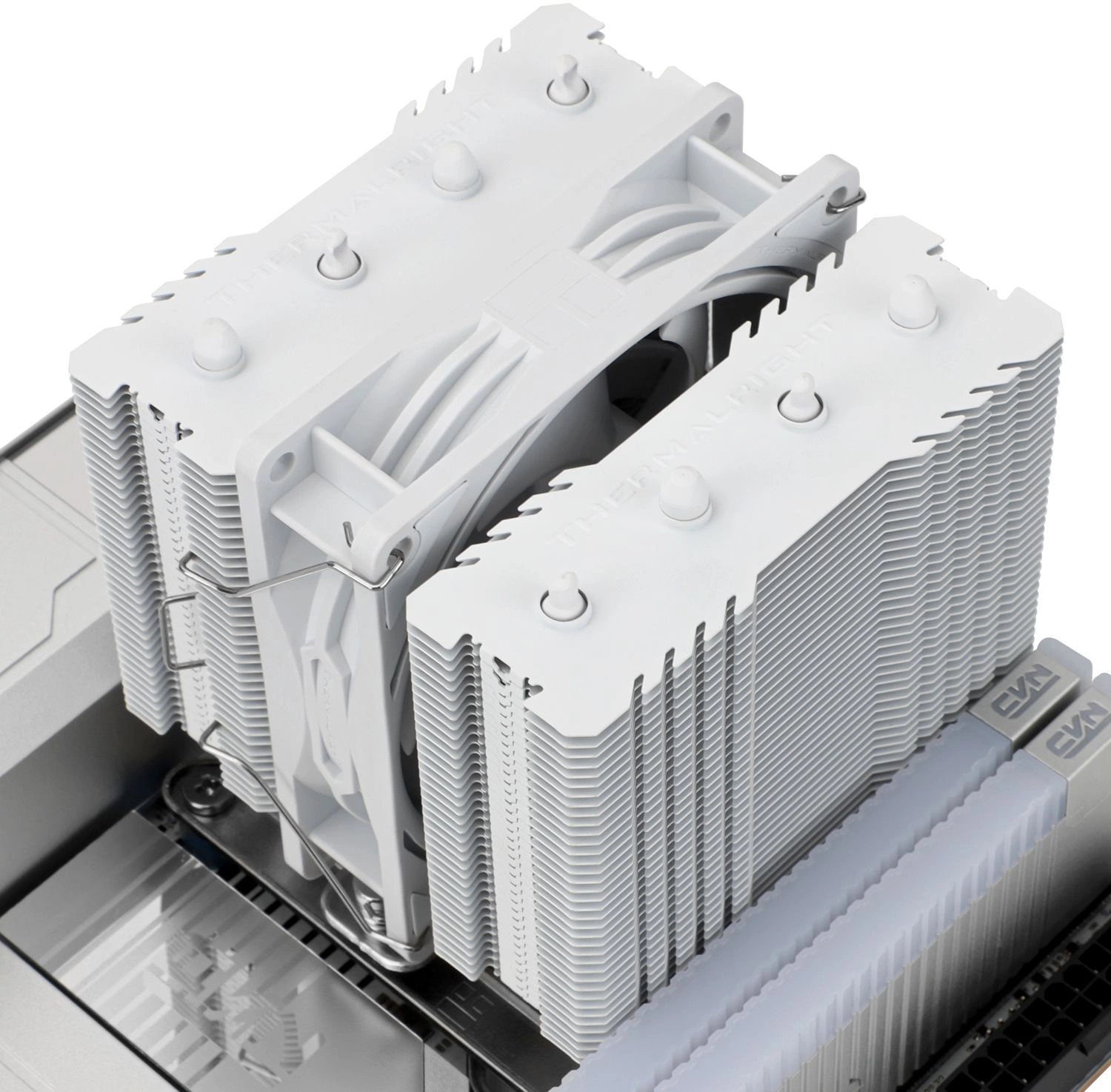 Устройство охлаждения(кулер) Thermalright Peerless Assassin 90 SE Soc-AM5/AM4/1200/1700/1851 белый 4-pin 23.85dB Al+Cu Ret (PA90-SE-WH)