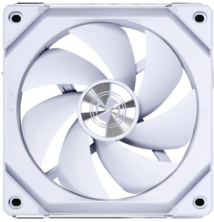 Вентилятор для корпуса Lian-Li Uni Fan SL120 V2 ARGB 120х120x28 белый 4-pin 29дБ (G99.12SLV21W.00) Ret