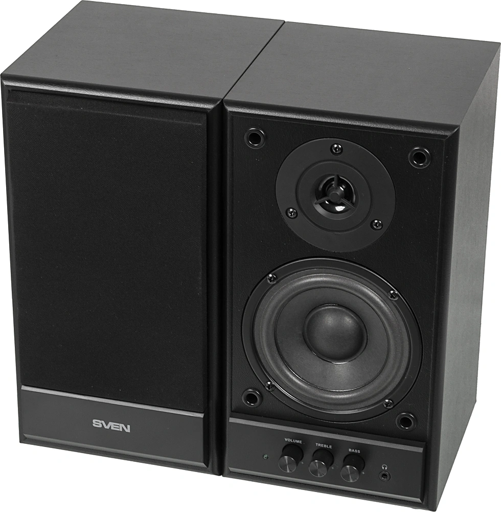 Колонки Sven SPS-702 2.0 черный 40Вт