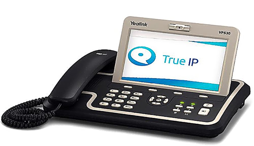 Пульт консьержа TRUE IP - комплект (видеотелефон + ATC). Все варианты связи «посетитель-консьерж-абонент». Управление режимами вызова.