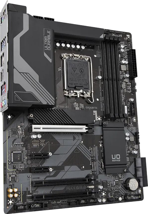Материнская плата Gigabyte Z790 UD Soc-1700 Intel Z790 4xDDR5 ATX AC`97 8ch(7.1) 2.5Gg RAID+HDMI+DP
