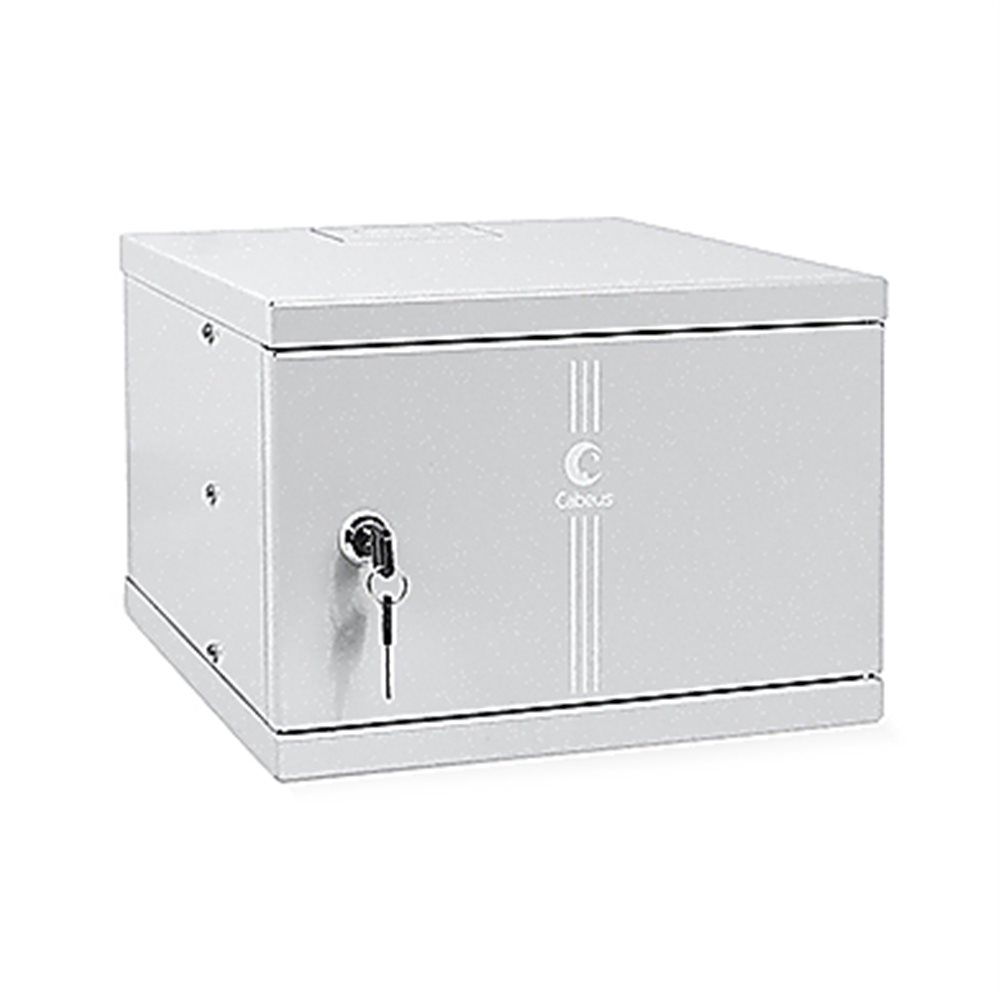 Cabeus WSC-4Um - Шкаф телекоммуникационный настенный 10" 4U 326x300x225mm (ШхГхВ) дверь металл