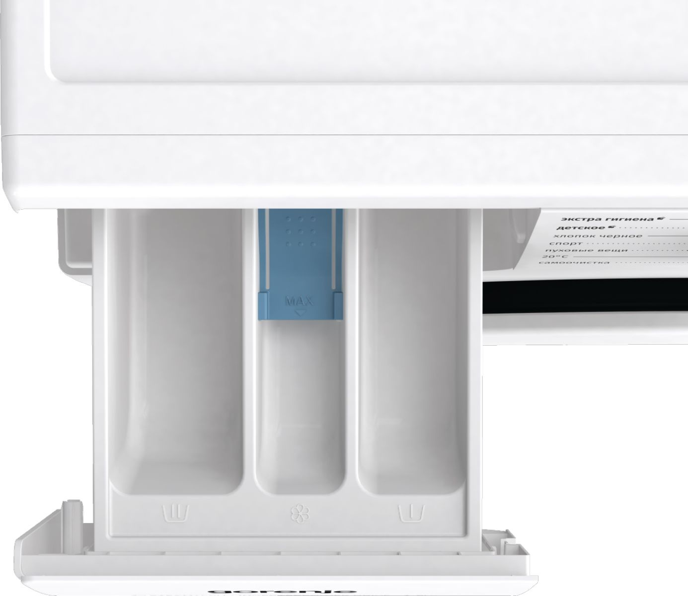 Стиральная машина Gorenje W1NHPI60SCS класс: A загр.фронтальная макс.:6кг белый инвертор