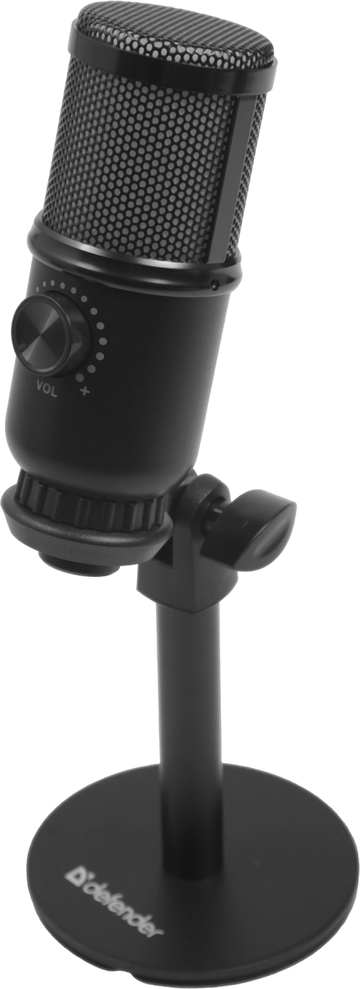 Микрофон проводной Defender Glow GMC 400 1.3м черный
