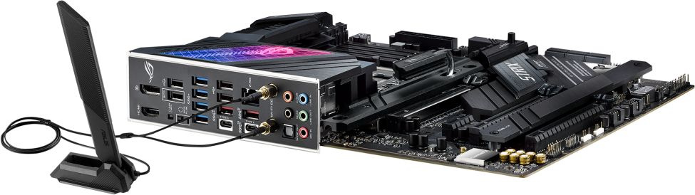 Материнская плата Asus ROG STRIX Z690-E GAMING WIFI Soc-1700 Intel Z690 4xDDR5 ATX AC`97 8ch(7.1) 2.5Gg RAID+HDMI+DP