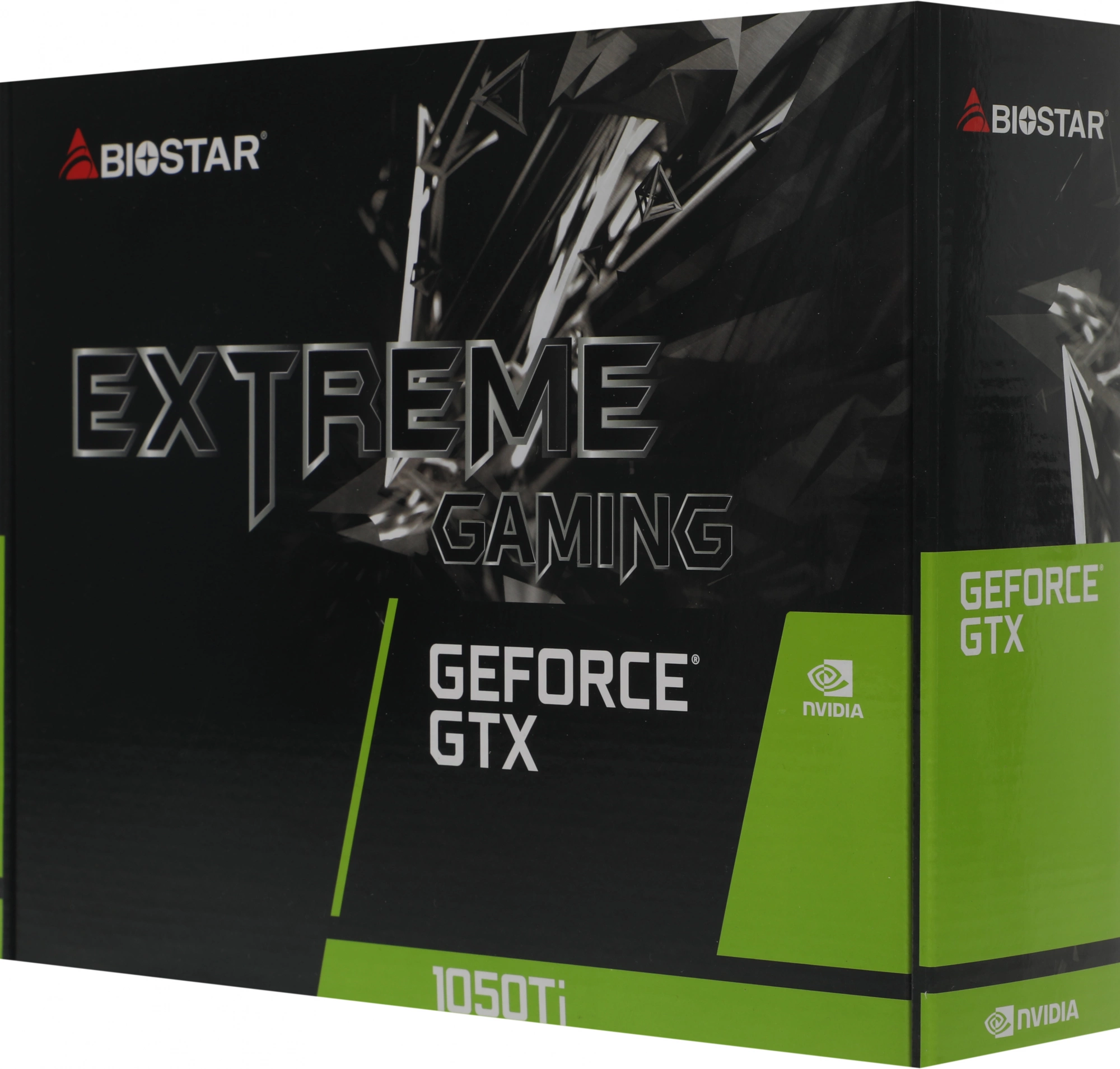 Видеокарта Biostar PCI-E 3.0 GTX1050Ti-4GB NVIDIA GeForce GTX 1050TI 4Gb 128bit GDDR5 1291/7008 DVIx1 HDMIx1 DPx1 HDCP Ret