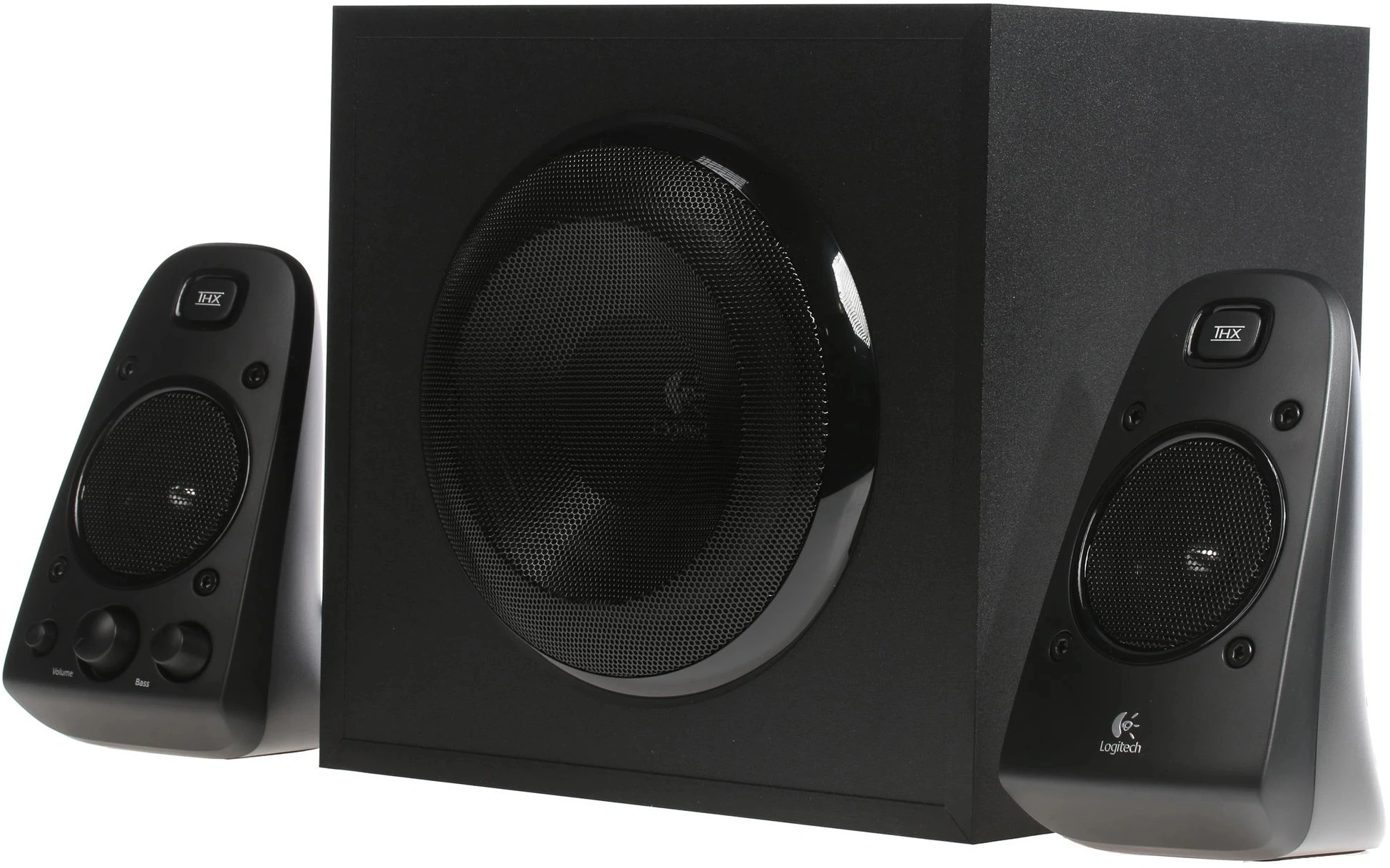 Колонки Logitech Z623 2.1 черный 200Вт