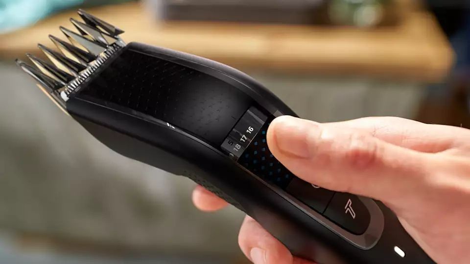 Машинка для стрижки Philips HC5632/15 черный (насадок в компл:3шт)