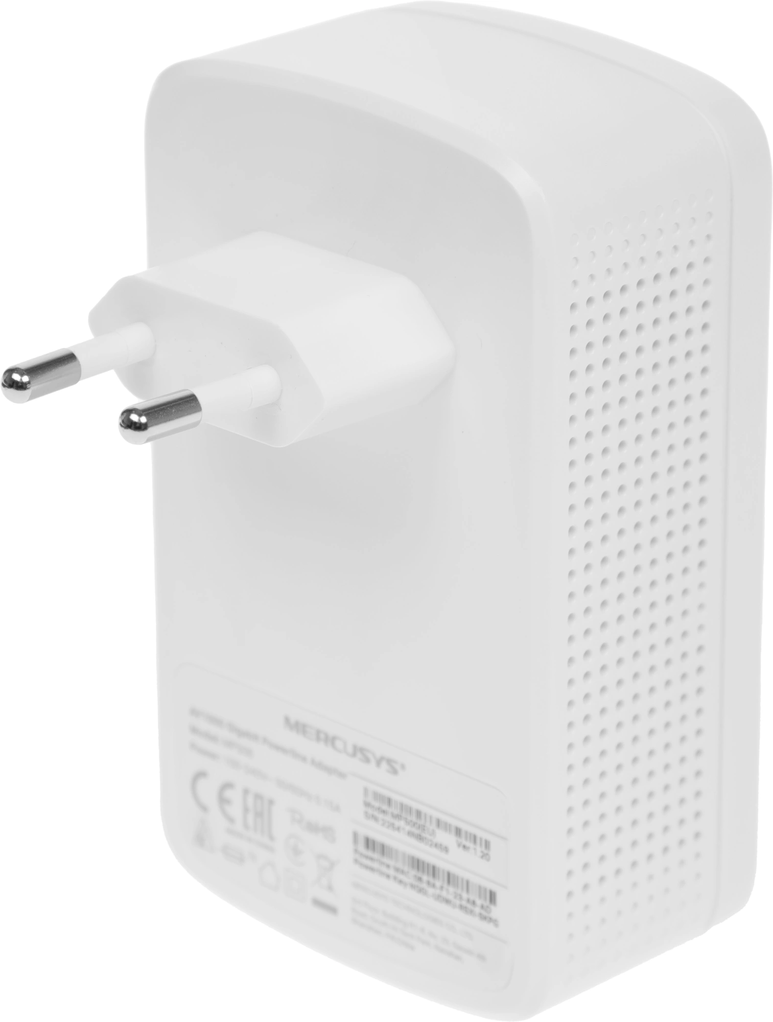 Сетевой адаптер HomePlug AV Mercusys MP500 KIT AV1000 Gigabit Ethernet (упак.:2шт)