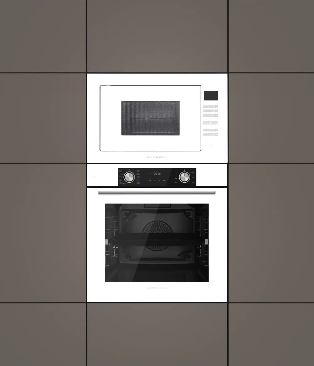 Микроволновая печь Kuppersberg HMW 645 W 25л. 900Вт белый (встраиваемая)