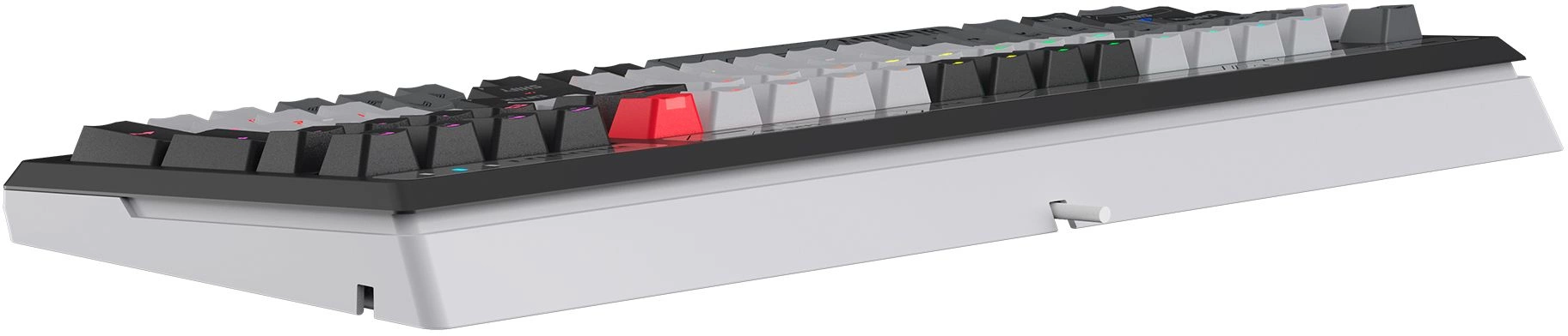 Клавиатура A4Tech B950 механическая серый USB for gamer LED кабель 1.8м