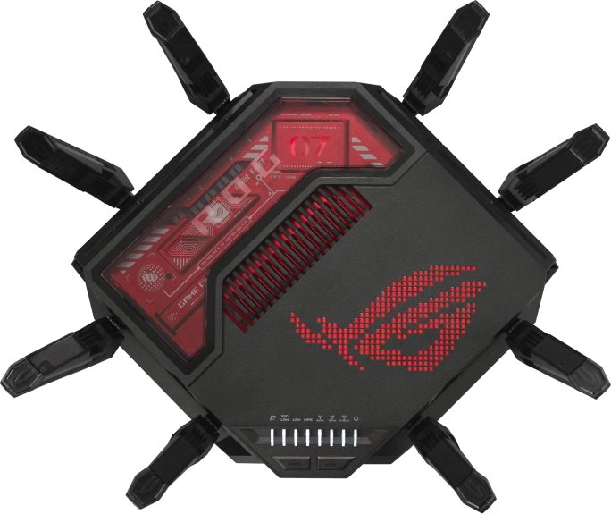 Роутер беспроводной Asus GT-BE19000 BE19000 100/1000/10000BASE-T черный