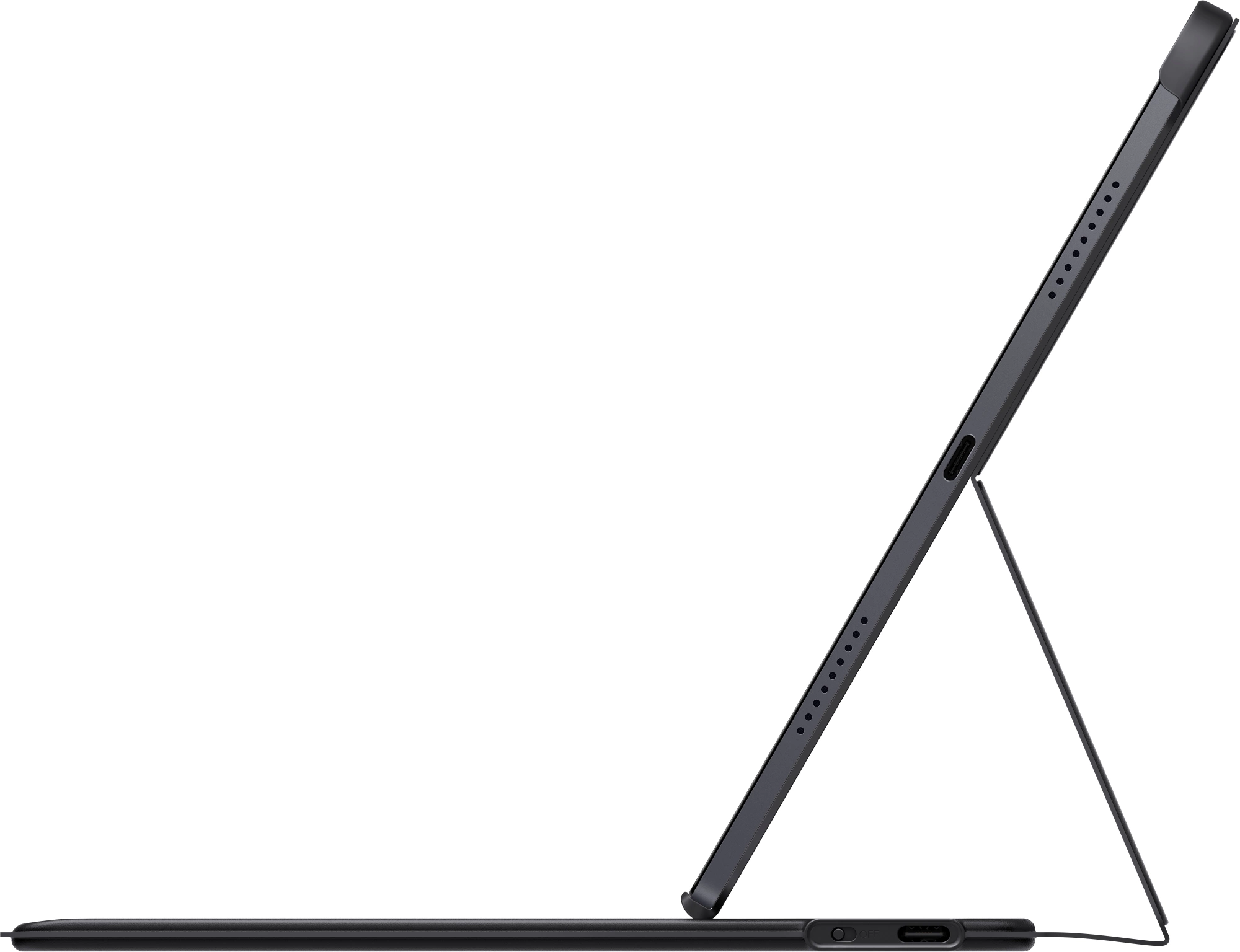 Чехол-клавиатура Honor для Honor Pad X8a 5503ABKM полиуретан серый