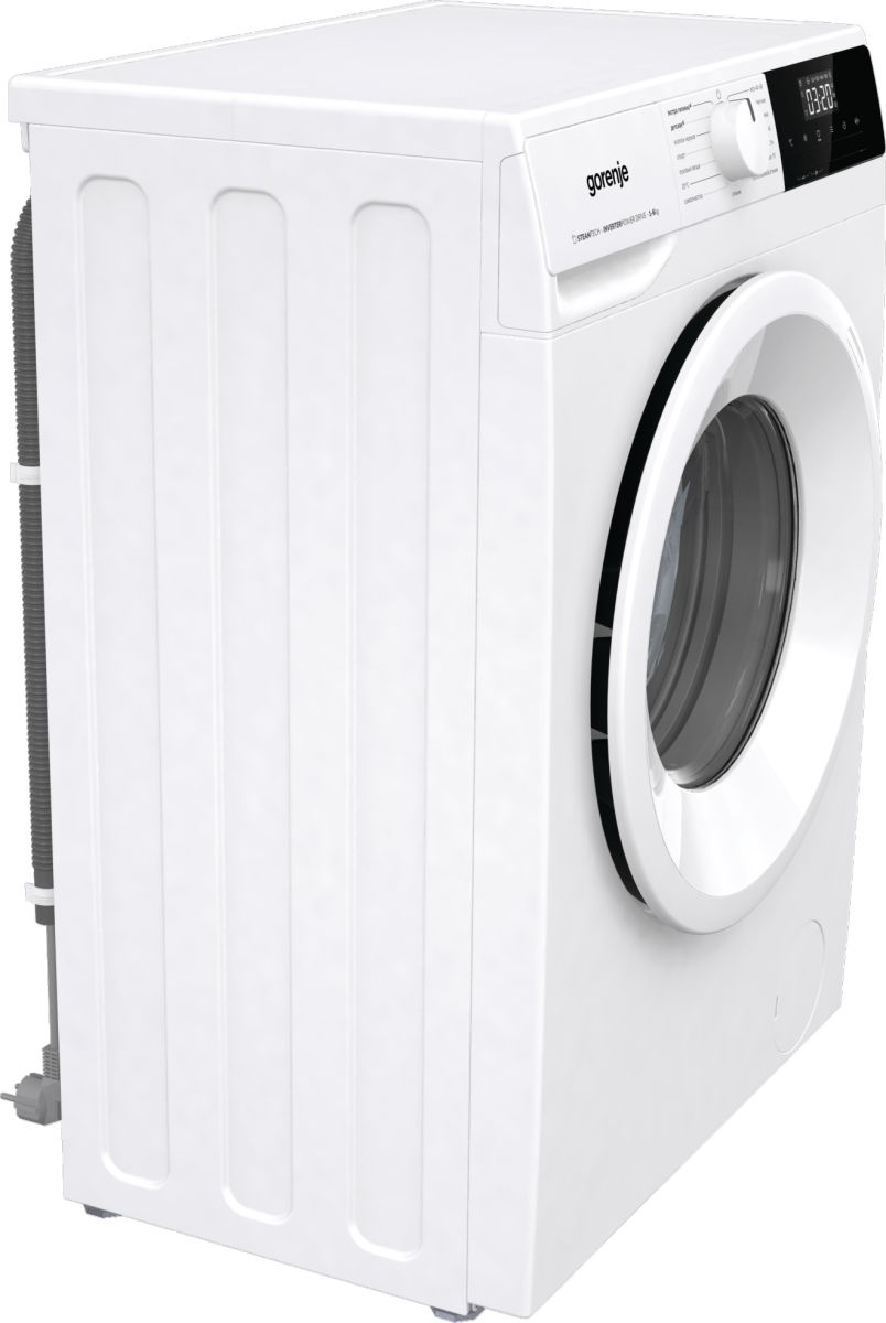 Стиральная машина Gorenje W1NHPI60SCS класс: A загр.фронтальная макс.:6кг белый инвертор