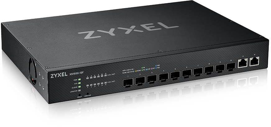 Коммутатор Zyxel XS1930-12F-ZZ0101F (L2+) 2x10Гбит/с 10SFP+ управляемый