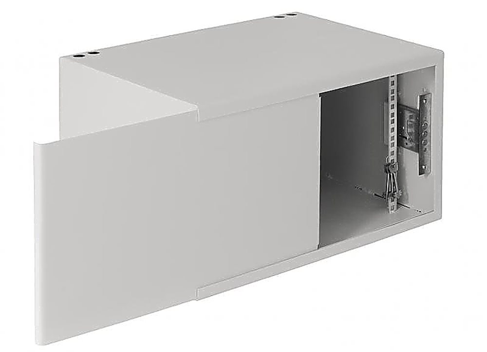 EC-WP-075240-GY Шкаф телекоммуникационный 19” настенный антивандальный