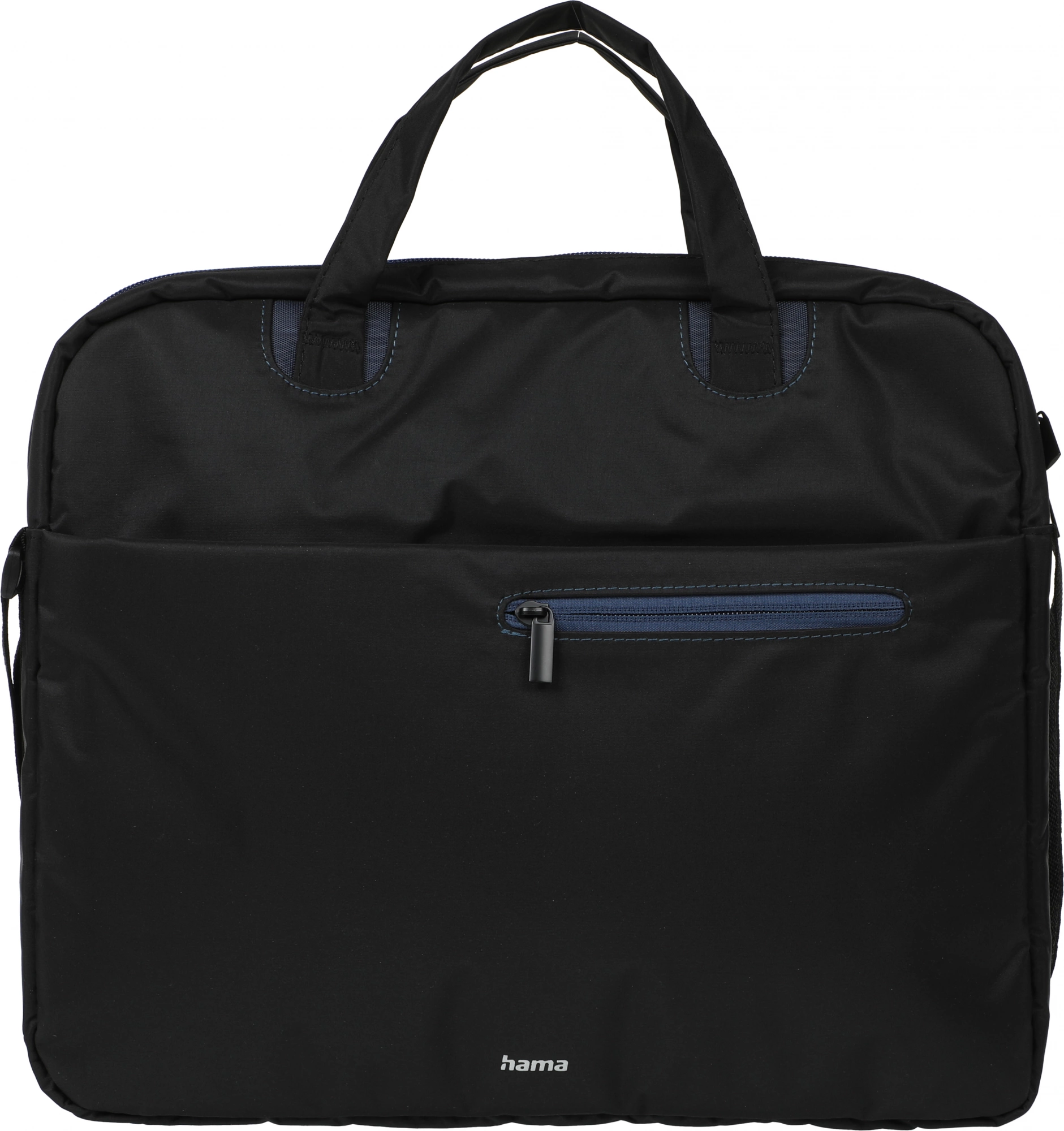 Сумка для ноутбука 15.6" Hama Sydney черный/синий полиэстер (00216519)