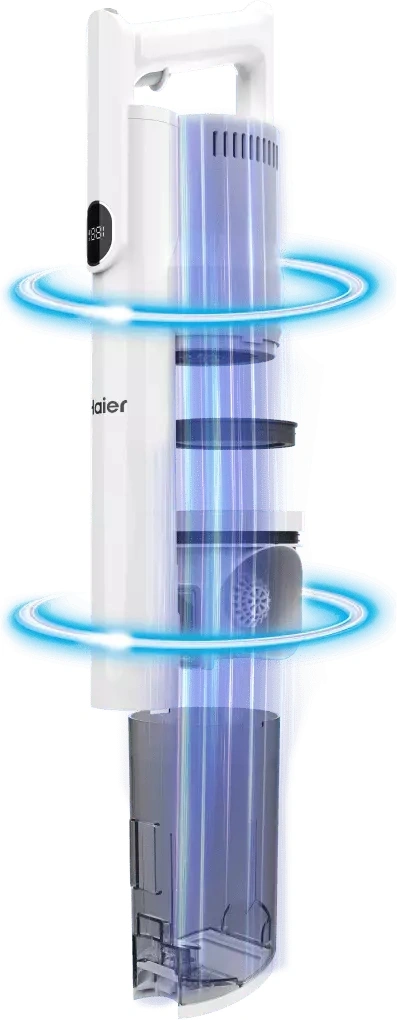 Пылесос Haier HVC150 150Вт белый