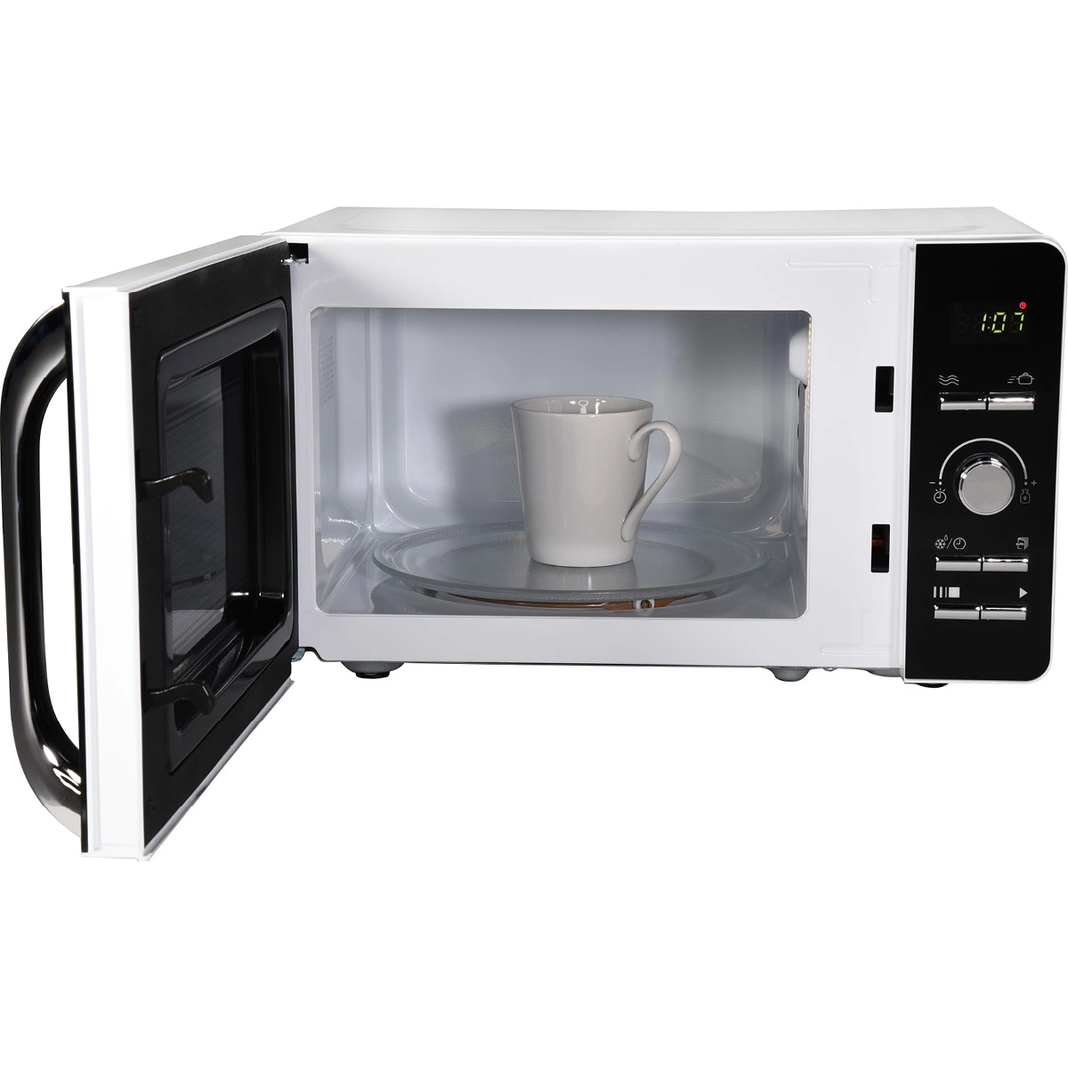 Микроволновая Печь Oursson MD2033/WH 20л. 700Вт белый/черный