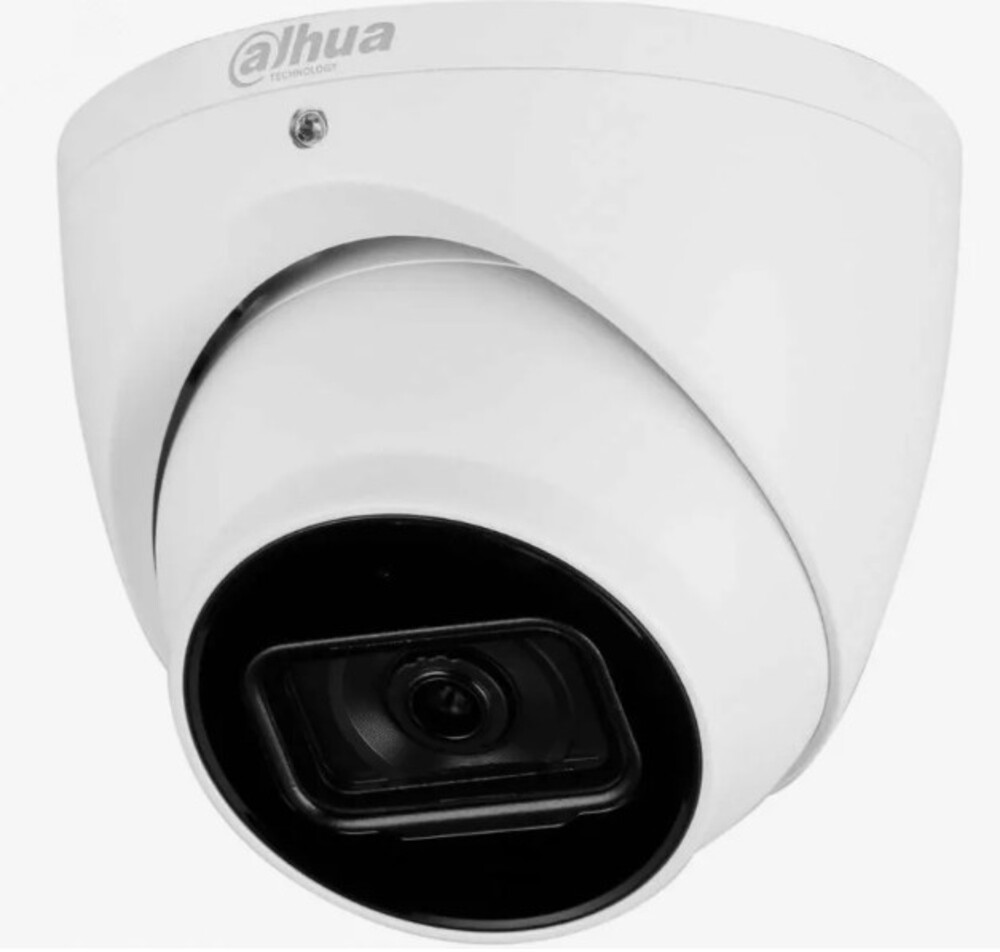 DH-HAC-HDW1200TLMP-IL-A-0280B-S6 - Уличная купольная HDCVI-видеокамера с интеллектуальной двойной подсветкой
