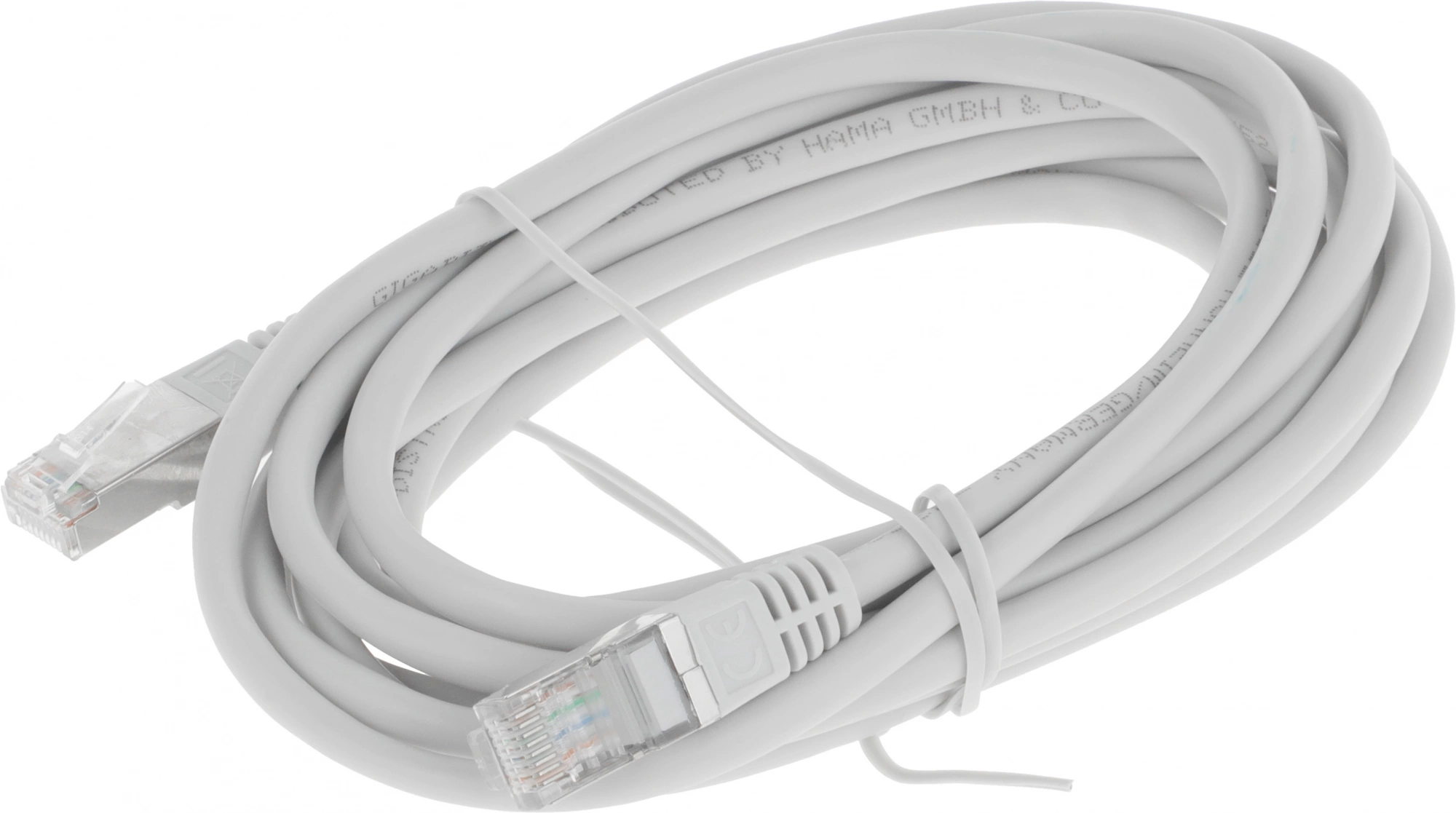 Кабель Hama H-200916 RJ-45 (m) RJ-45 (m) 3м (00200916) серый