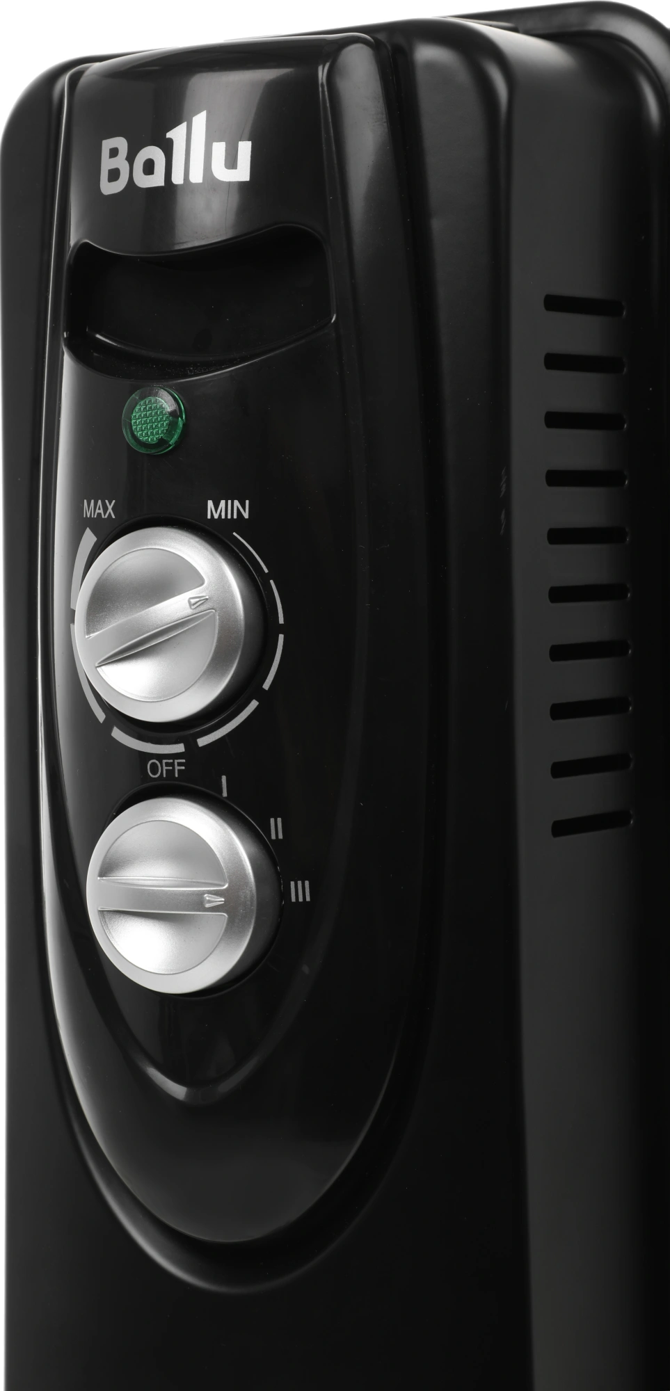 Радиатор масляный Ballu Classic Black BOH/CL-07BRN 1500Вт черный/серый