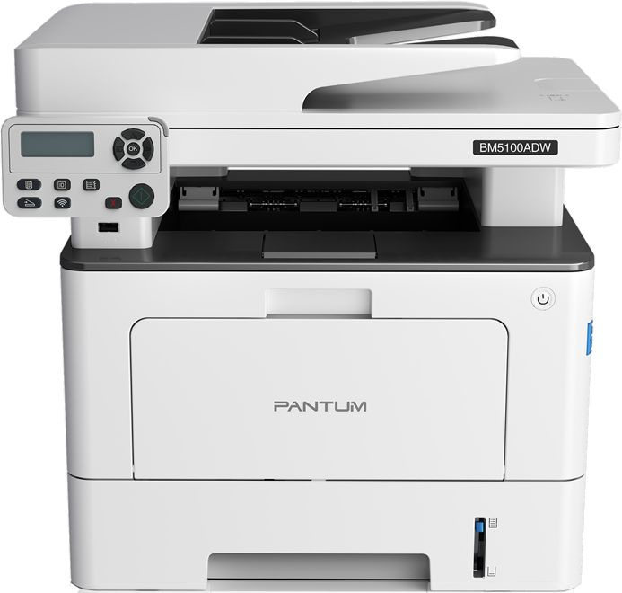 МФУ лазерный Pantum BM5100ADW A4 Duplex Net WiFi белый