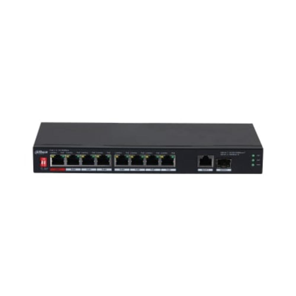 DH-PFS3110-8ET1GT1GF-96 - 8-портовый неуправляемый коммутатор с РОЕ