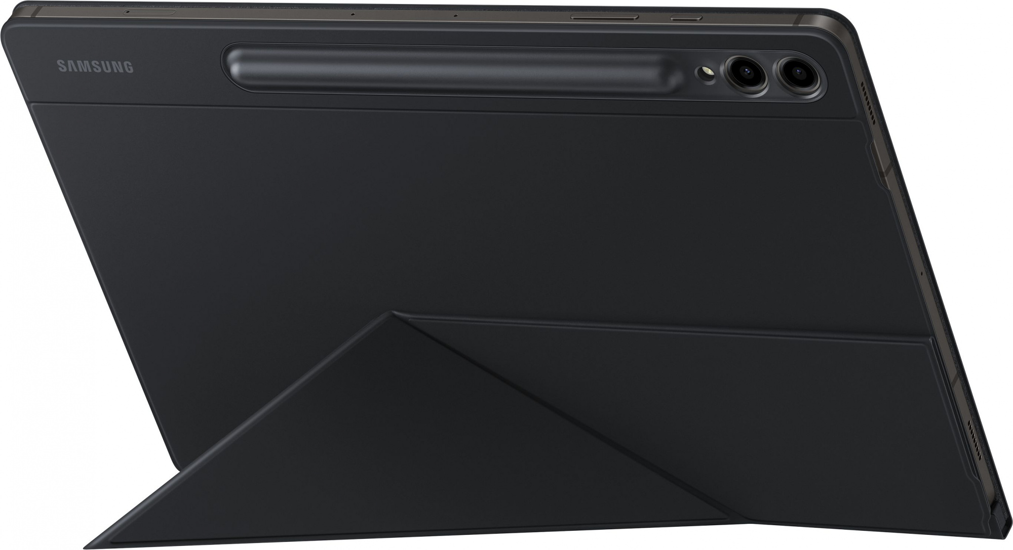 Чехол Samsung для Samsung Galaxy Tab S9+/S9 FE+/S10+ Smart Book Cover полиуретан черный (EF-BX810PBEGRU)
