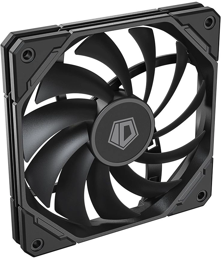 Вентилятор для корпуса ID-Cooling TF-12015-K 120х120x15 черный 4-pin 35дБ Ret