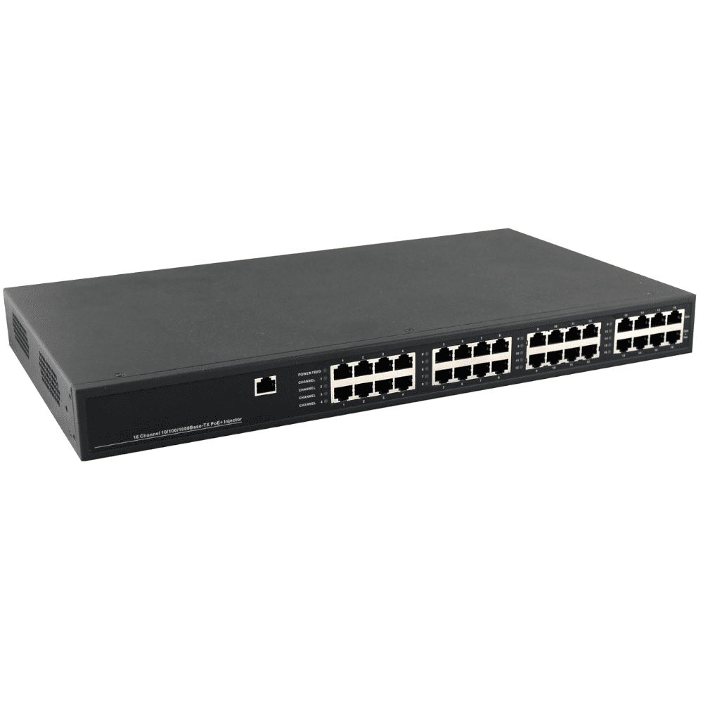 Midspan-16/250RGM Управляемый PoE-инжектор Gigabit Ethernet на 16 портов