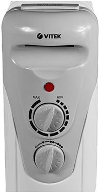 Радиатор масляный Vitek VT-1707 1000Вт белый