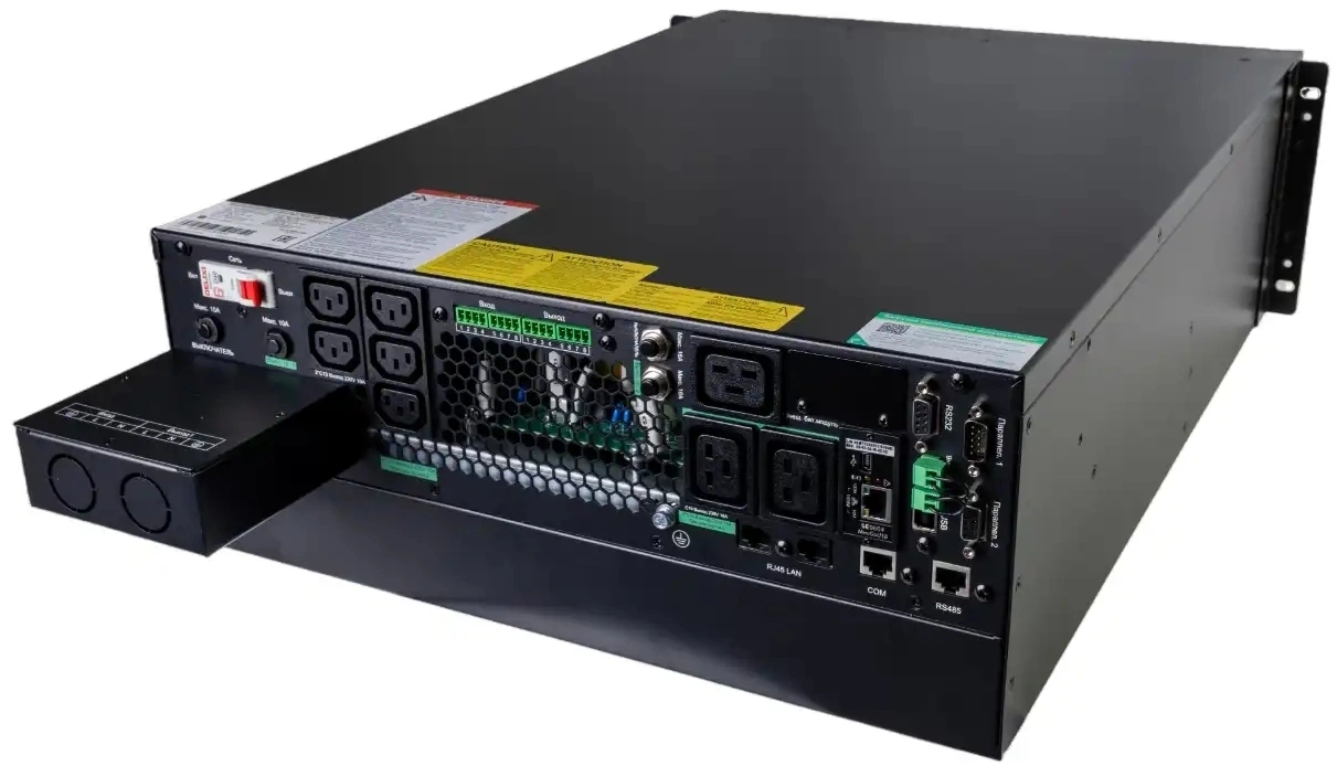 Источник бесперебойного питания Systeme Electriс SRT SRTSE10KRTXLIG2-NC 10000Вт 10000ВА черный Gen 2