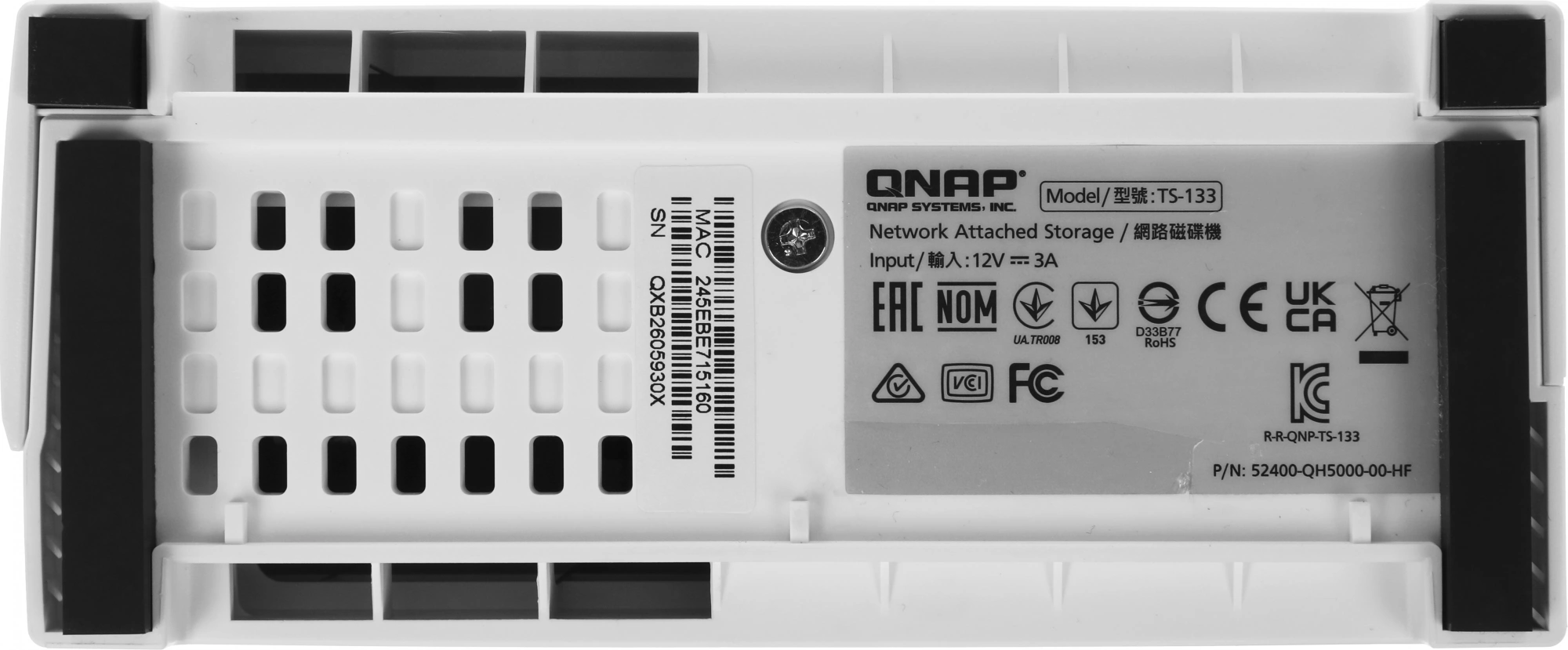 Сетевое хранилище NAS Qnap TS-133 1-bay настольный Cortex-A55 RK3566