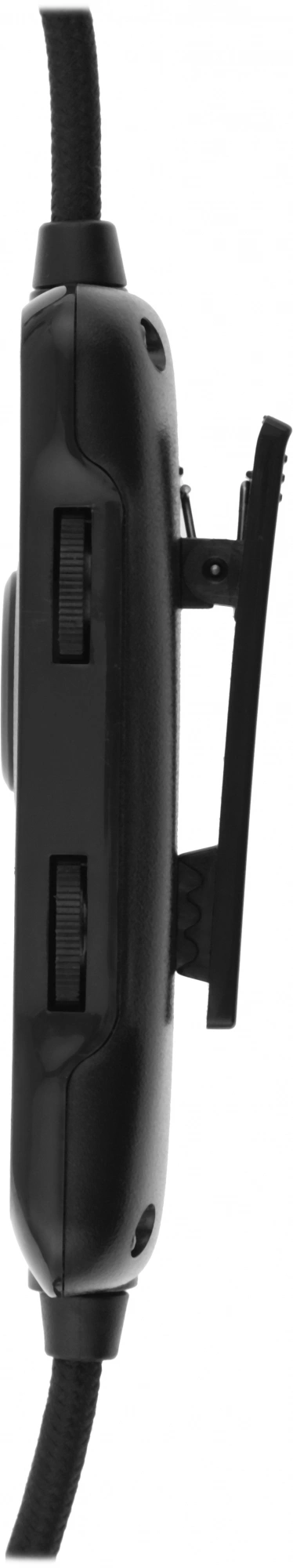 Наушники с микрофоном Оклик HS-L710G белый/черный 2м мониторные оголовье (1978693)