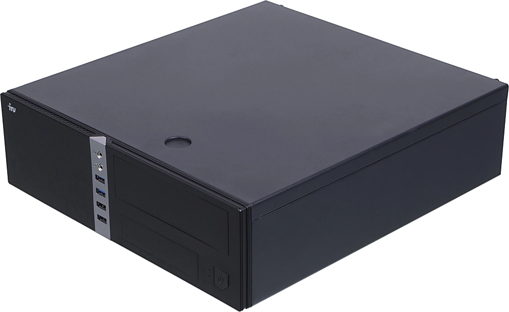 ПК IRU Office 310H6SF SFF i3 12100 (3.3) 8Gb SSD256Gb UHDG 730 FreeDOS GbitEth 300W черный (RUS) (1991582)