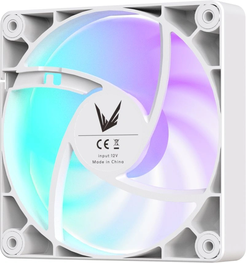Вентилятор для корпуса Formula PA120R Reverse ARGB 120х120x25 белый 4-pin (PA120R WHITE) Ret