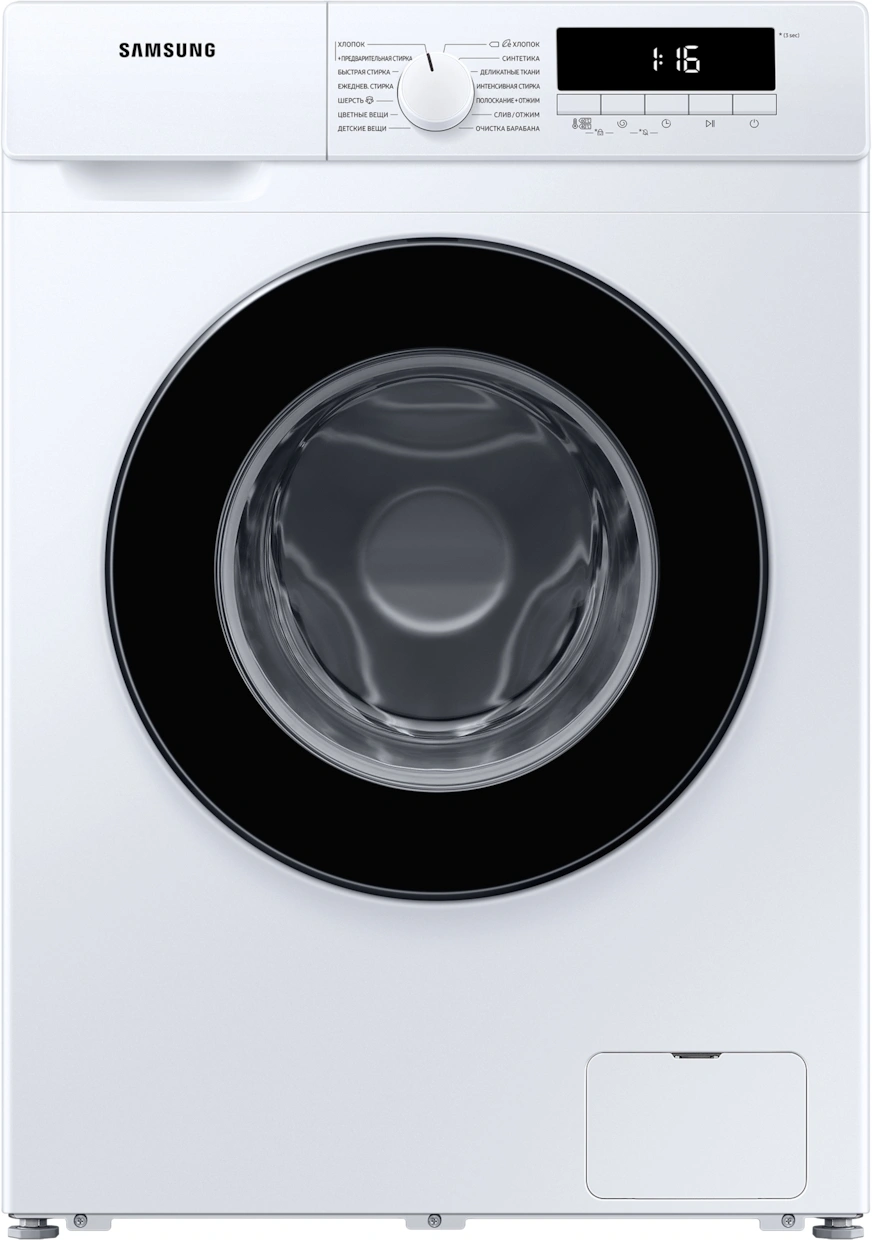 Стиральная машина Samsung WW80T3040BW/LP класс: A загр.фронтальная макс.:8кг белый инвертор