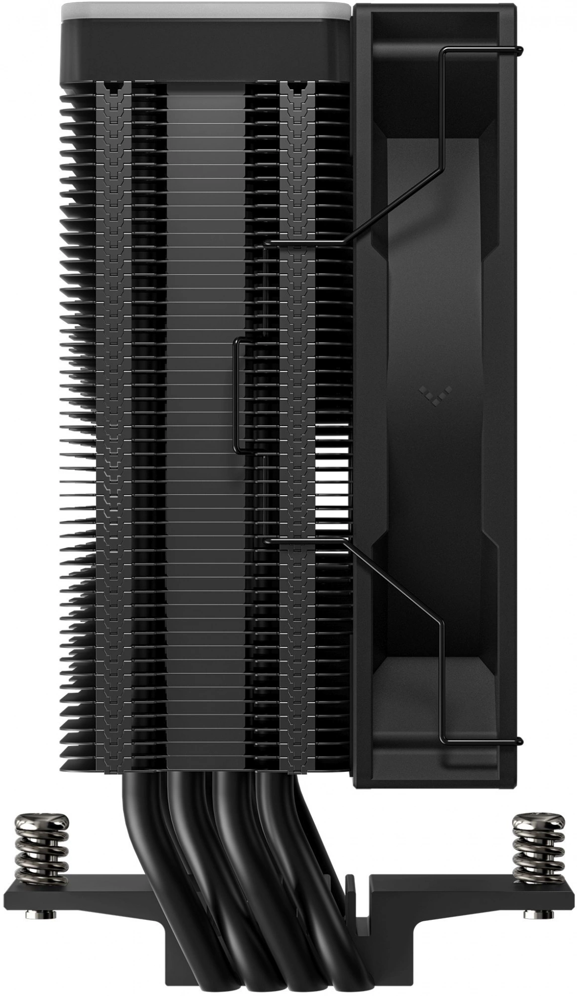 Устройство охлаждения(кулер) Deepcool AG400 Bk V2 ARGB Soc-AM5/AM4/1200/1700/1851 черный 4-pin 31.6dB Al+Cu 220W 643gr Ret (R-AG400-BKAMMN-GJD)