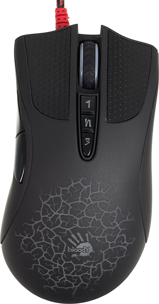Мышь A4Tech Bloody AL90 Blazing черный лазерная 12000dpi USB 8but (AL90 ACTIVATED)