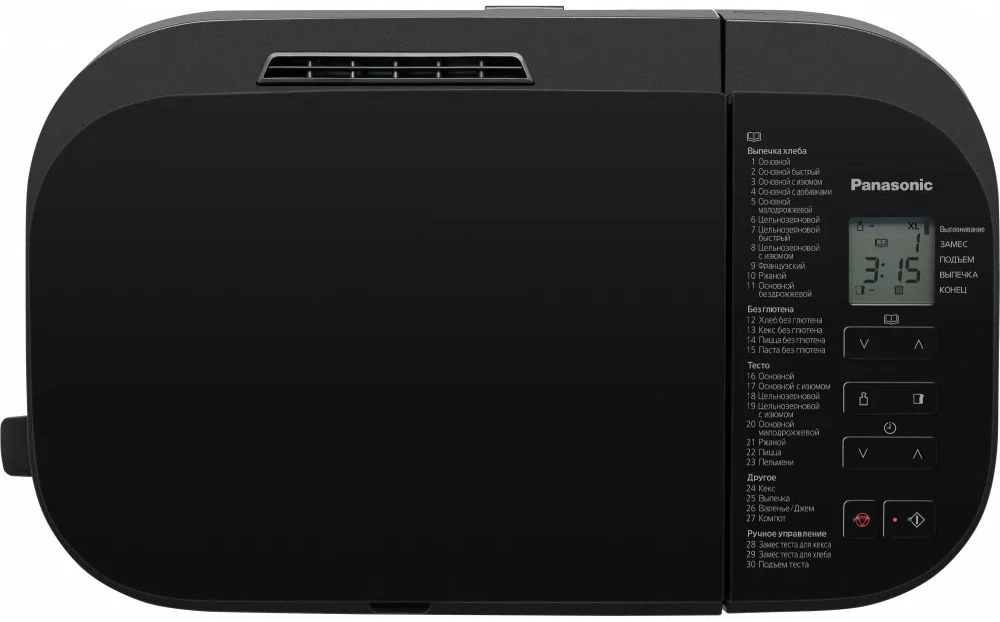 Хлебопечь Panasonic SD-YR2540HTS 550Вт серый/черный