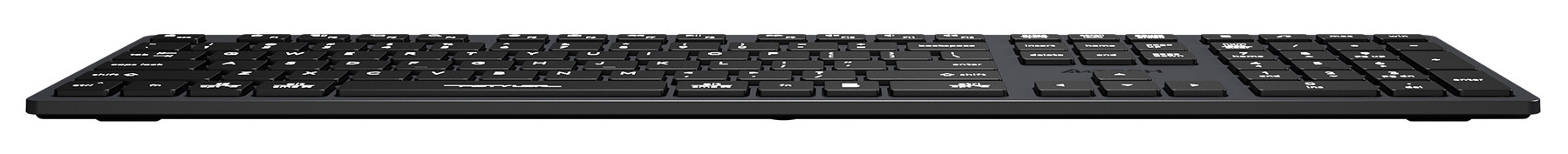 Клавиатура A4Tech FX50 серый USB slim Multimedia (FX50 GREY) кабель 1.5м