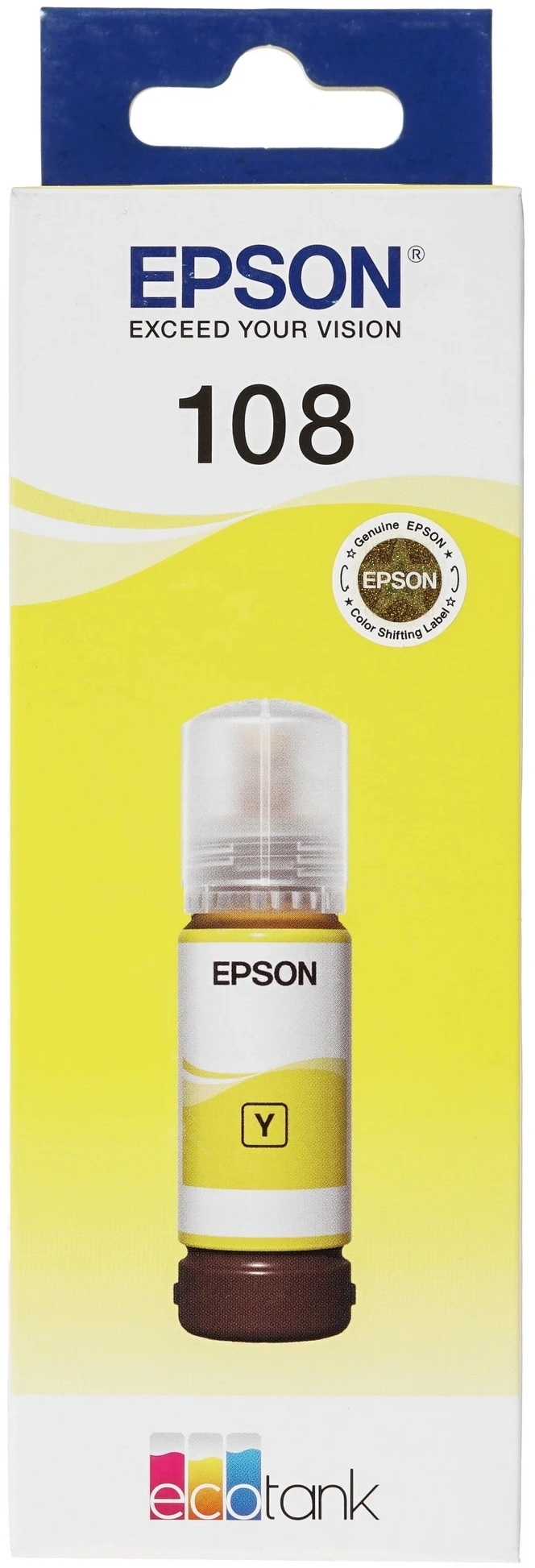 Чернила Epson 108 C13T09C44A желтый 70мл для Epson L8050/L18050