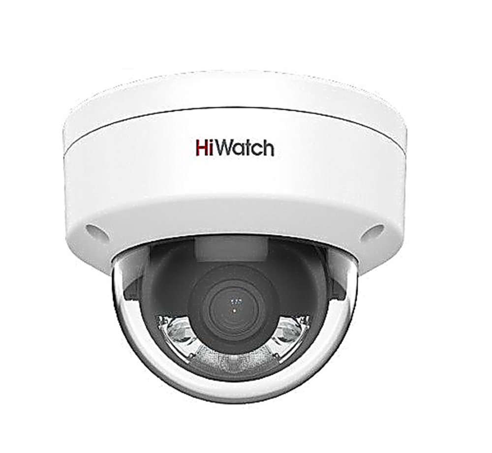 DS-I452L(2.8mm) - 4Мп уличная купольная IP-камера с LED-подсветкой до 30м и технологией ColorVu