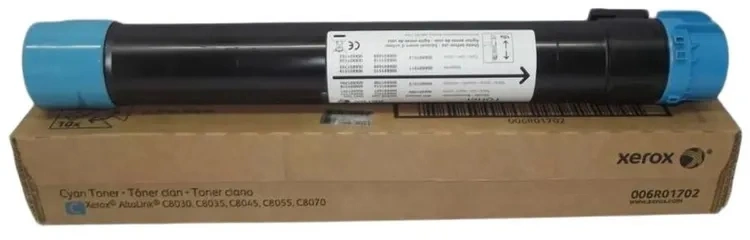 Картридж лазерный Xerox 006R01702 голубой (15000стр.) для Xerox AltaLink C8030/35/45/55/70