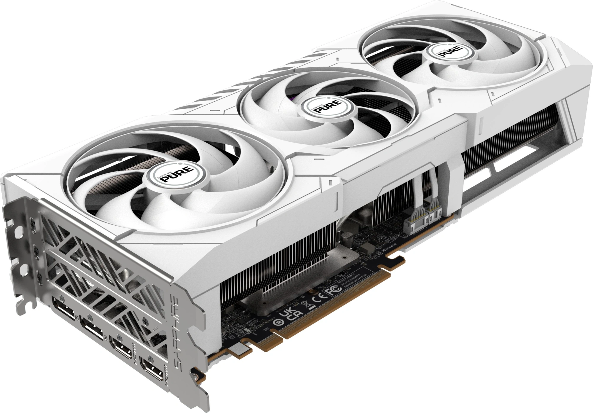 Видеокарта Sapphire PCI-E 5.0 11349-02-20G PURE AMD RADEON RX 9070 OC AMD Radeon RX 9070 16Gb 256bit GDDR6 2210/20000 HDMIx2 DPx2 HDCP Ret