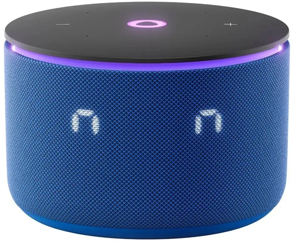 Умная колонка Yandex Станция Мини 3 Про Алиса синий 18W 1.0 BT/Wi-Fi (YNDX-00059BLU)