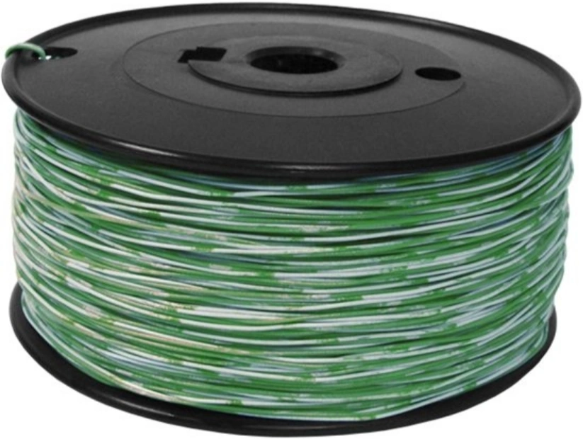Кабель кроссировочный Lanmaster TWT-CRS1PAIR-GN U/UTP 1 пара 24AWG PVC внутренний 500м зеленый