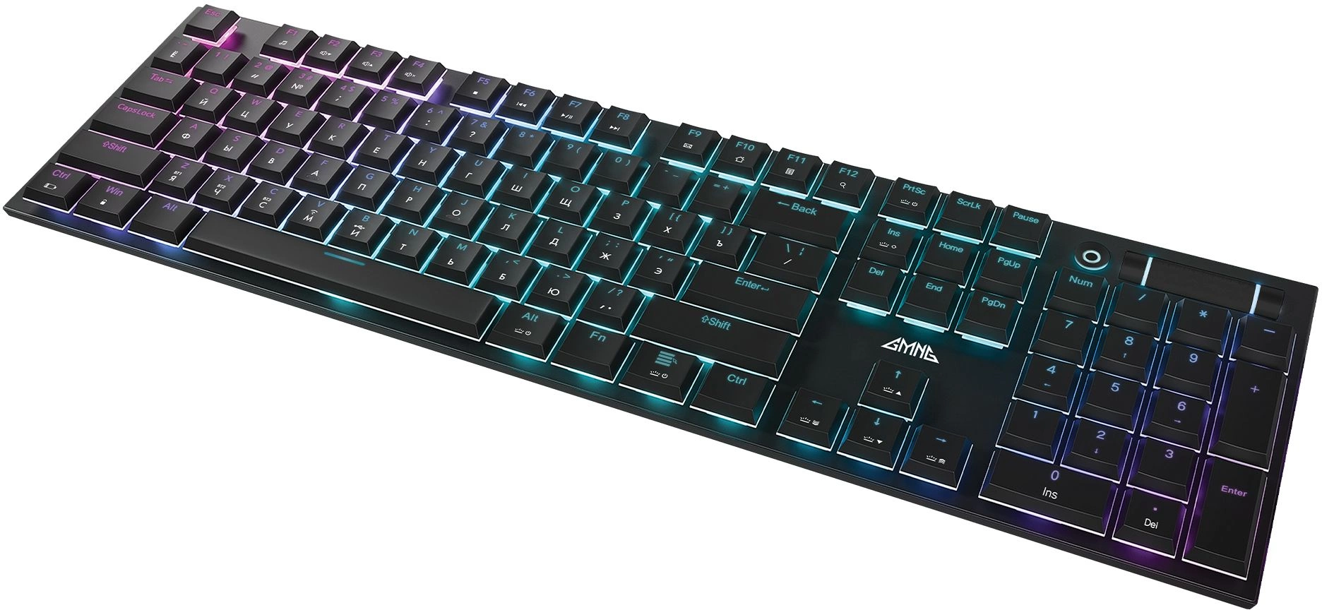 Клавиатура GMNG GG-KB783XPW механическая черный USB беспроводная BT/Radio Multimedia for gamer LED (1910520)